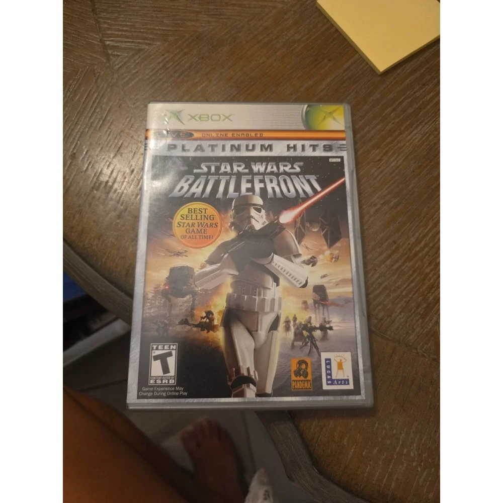 Star Wars: Battlefront (Microsoft Xbox, 2004) - Platinum Hits, complete, tested.